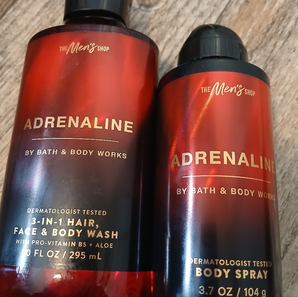 Bath & Body Works Adrenaline 3-in-1 Body Wash and Body Spray - Picture 2 of 4